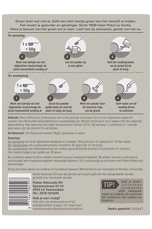 Pokon Bitterzout - Siertuinmeststof - 500