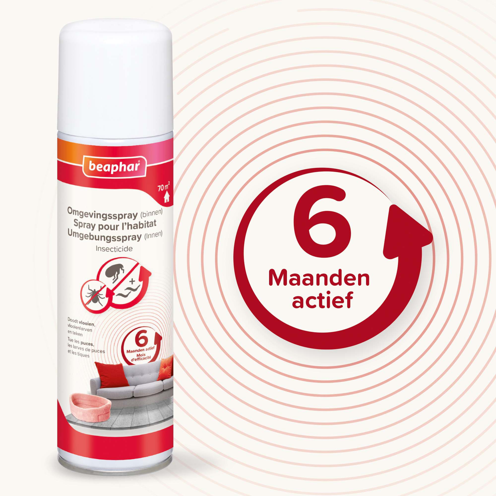 Beaphar - Anti Vlooien Hond - Omgevingsspray