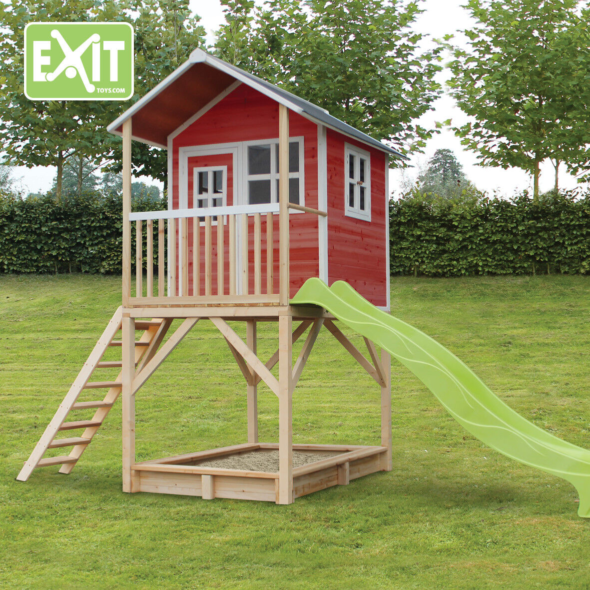 EXIT Loft 700 - Speelhuisje - Rood - Hout