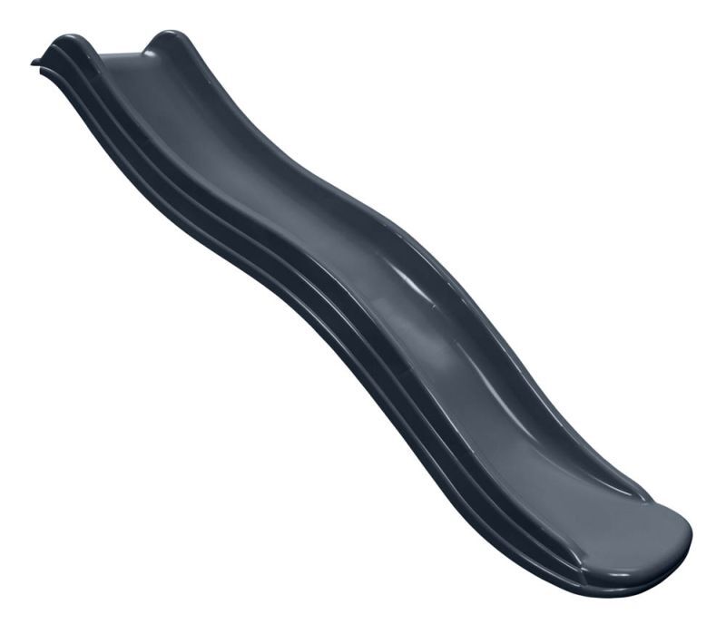 Swing King - Glijbaan - Grijs - Kunststof - 175 cm Swing King - Glijbaan - Grijs - Kunststof - 175 cm