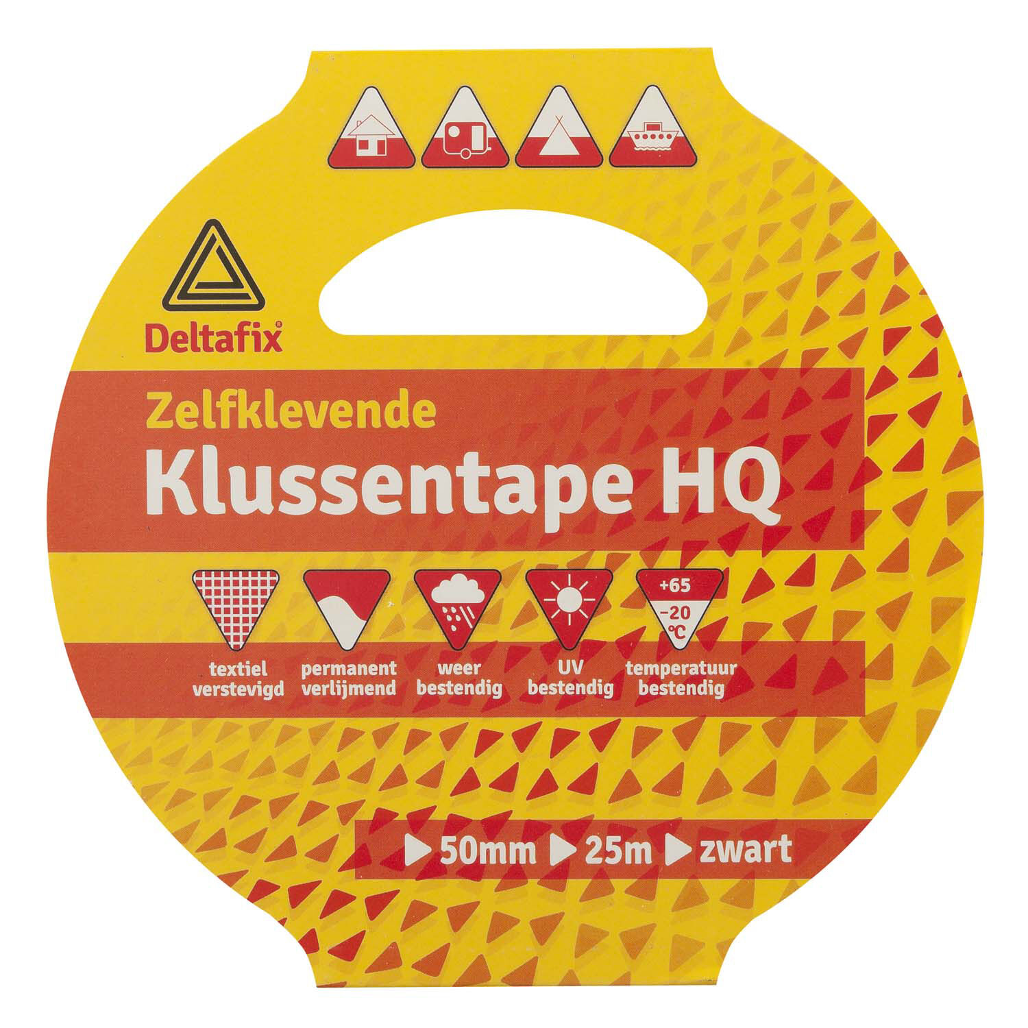 Deltafix Klussentape HQ 50mm 25m - Tape - Zwart - 12x5x12 cm - 25 cm Deltafix Klussentape HQ 50mm 25m - Tape - Zwart - 12x5x12 cm - 25 cm