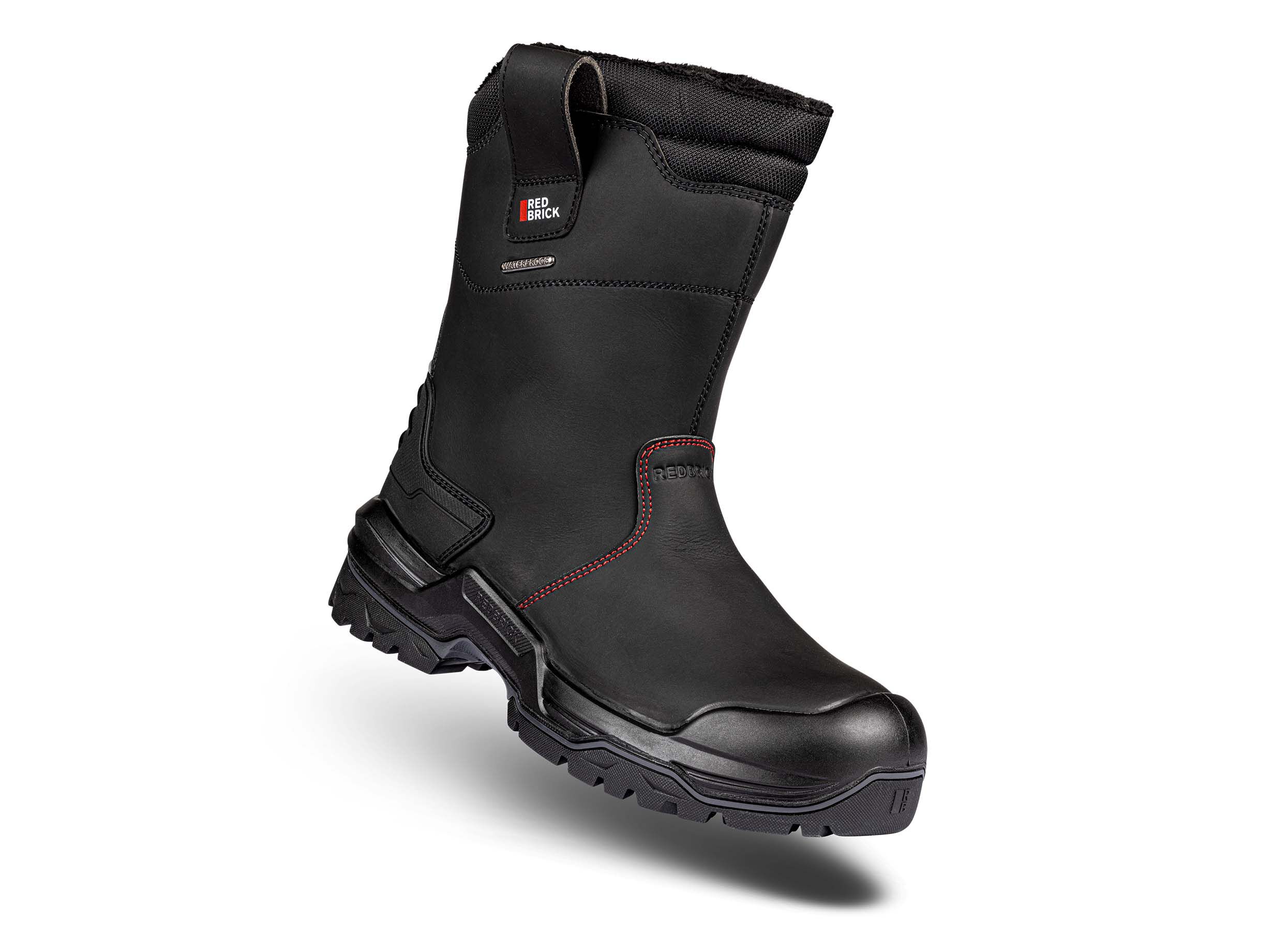 Redbrick Pulse Wol - Werklaarzen - Zwart - 39