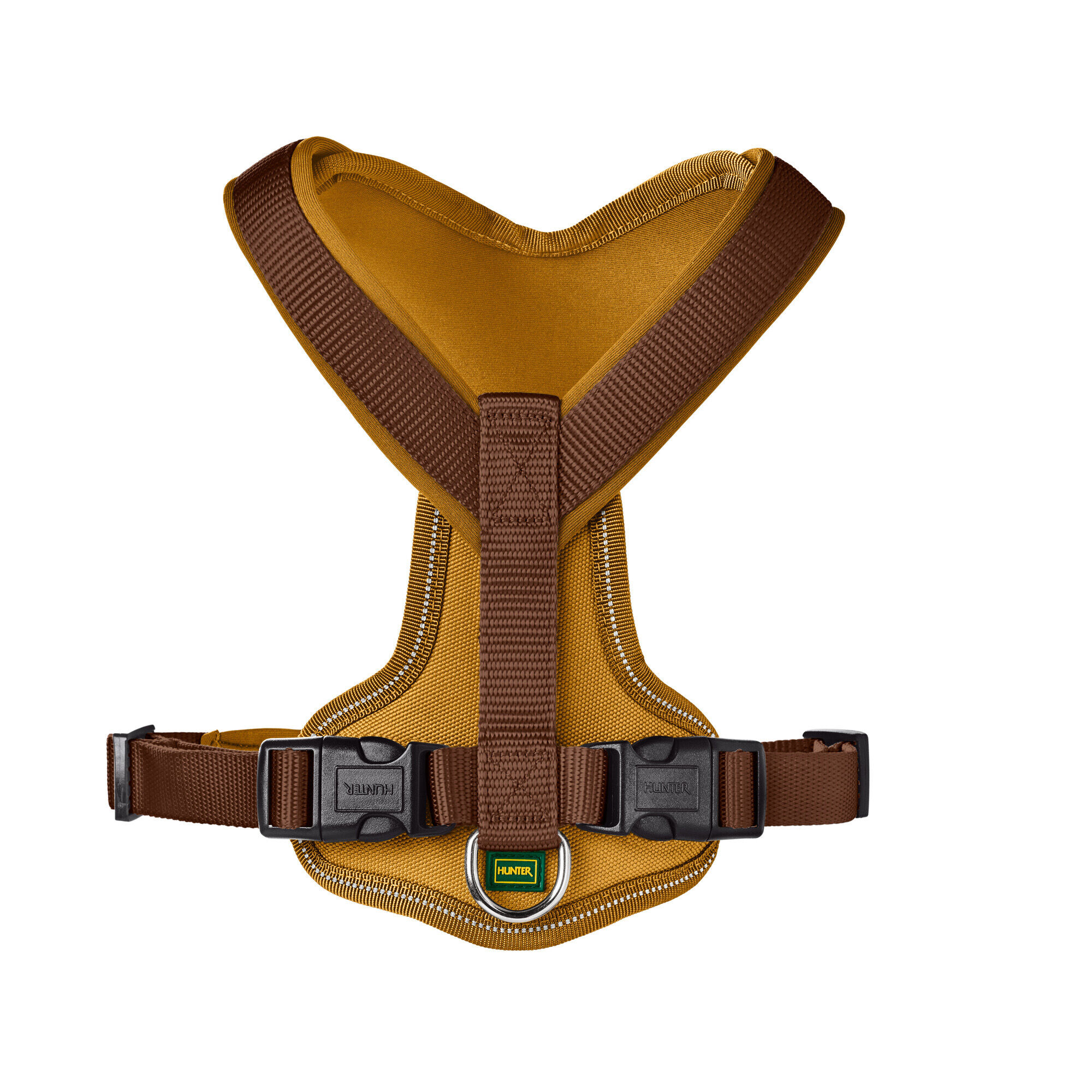 Hunter Vario Plus - Y-tuig Hond - 44.00 cm - Bruin - 14.50 cm - L - 91.00 cm - 3.00 cm