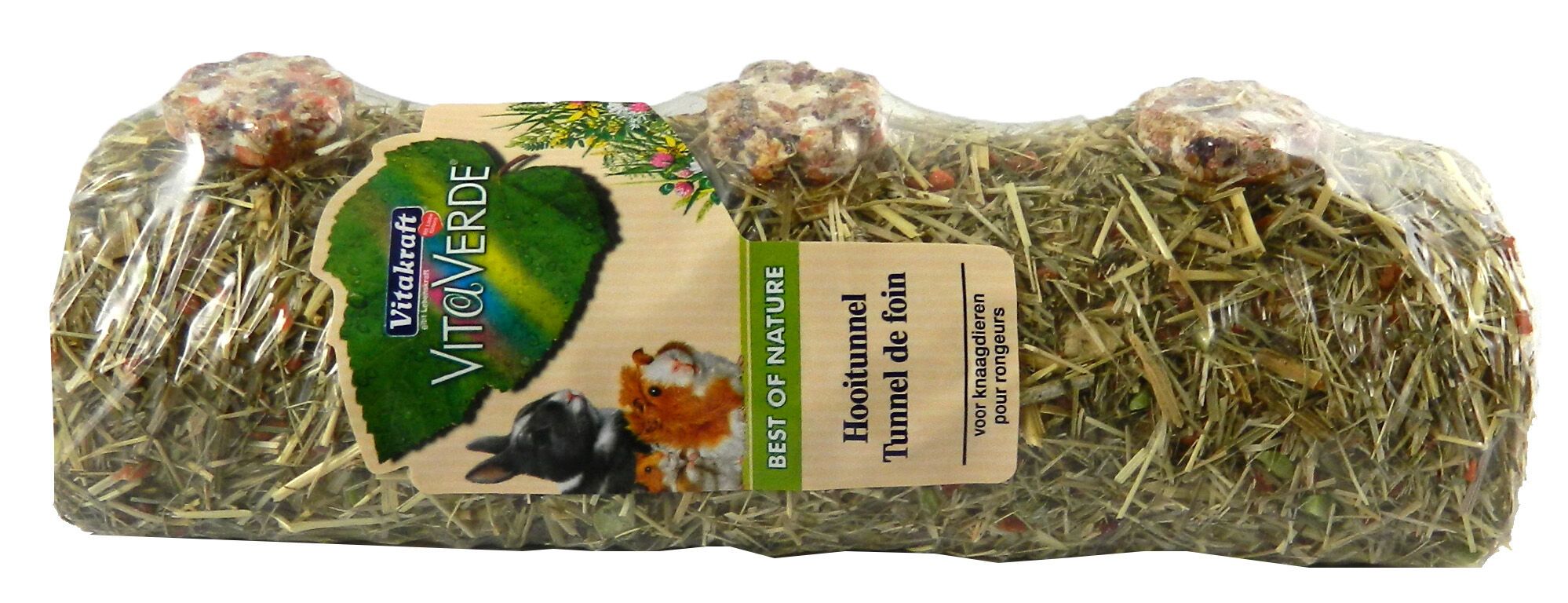 Vitakraft Vita Verde Hooi Tunnel - Knaagdiersnack