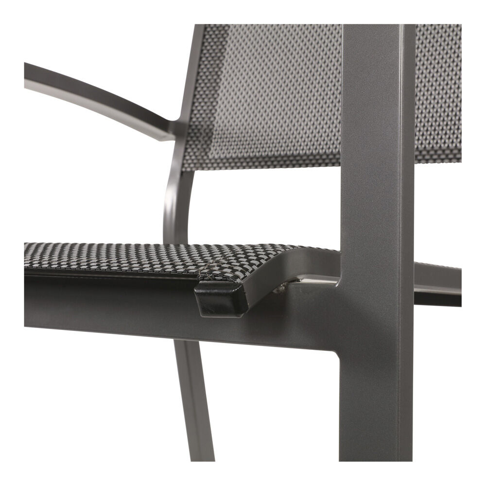 Mojito - Stapelstoel - Grijs - 1x65x55 cm