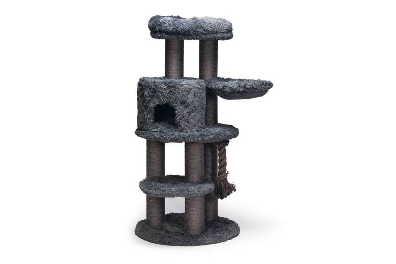 Beeztees Kaleo - Krabmeubel - Grijs - 166x75x75 cm Beeztees Kaleo - Krabmeubel - Grijs - 166x75x75 cm