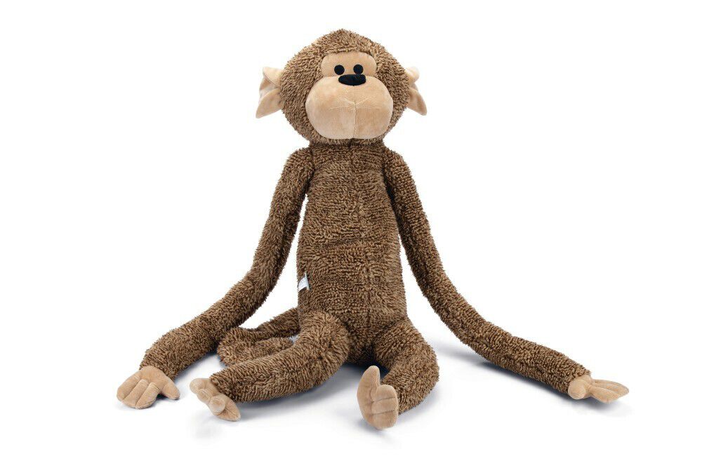 Beeztees Vik Aap Knuffel - Hondenspeelgoed - 20.00 cm - bruin - 30.00 cm - XL - 80.00 cm