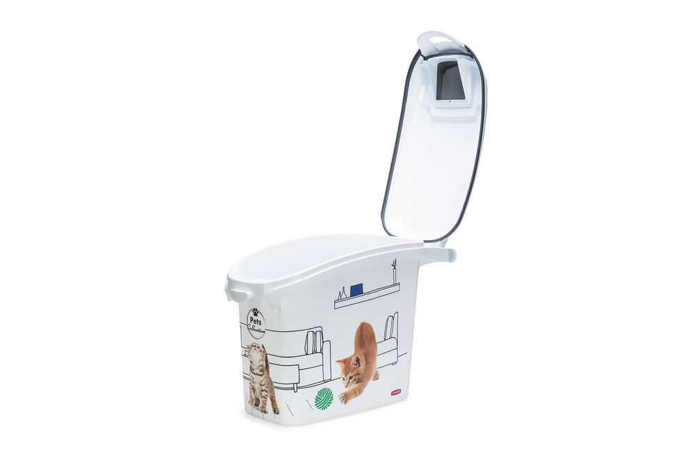 Curver Kat - Voercontainer - 15 l - Wit - 1x23x1 cm