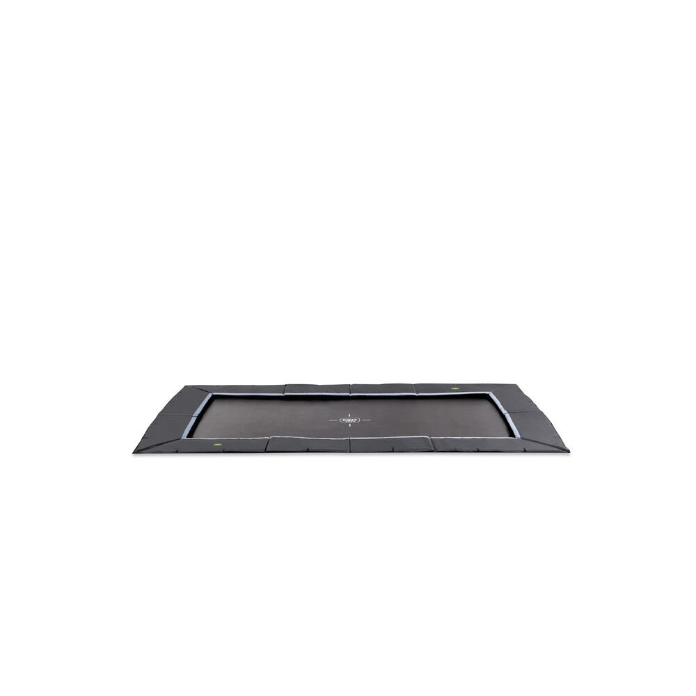 EXIT Dynamic groundlevel - Trampoline - Zwart - 1x244x427 cm