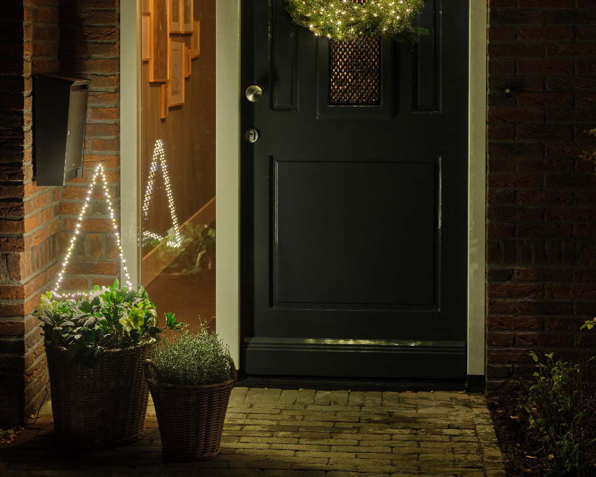 Lumineo Boom - Tuinsteker - 110 lampjes - Warm wit