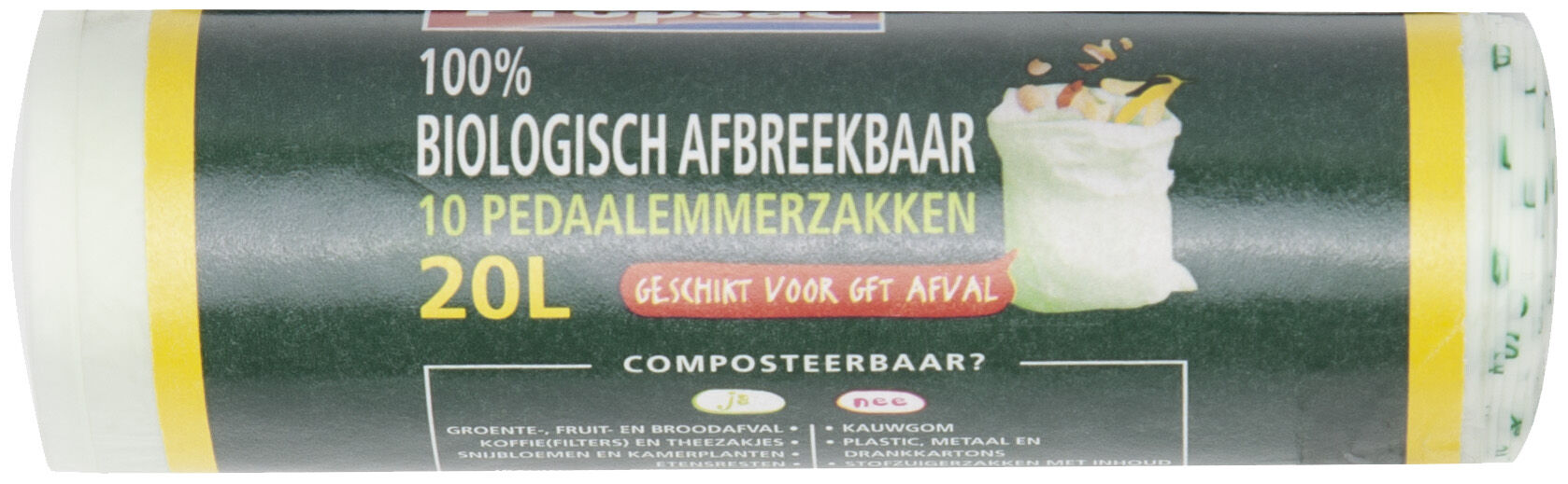Propsac Biologisch afbreekbaar - Pedaalemmerzak Propsac Biologisch afbreekbaar - Pedaalemmerzak