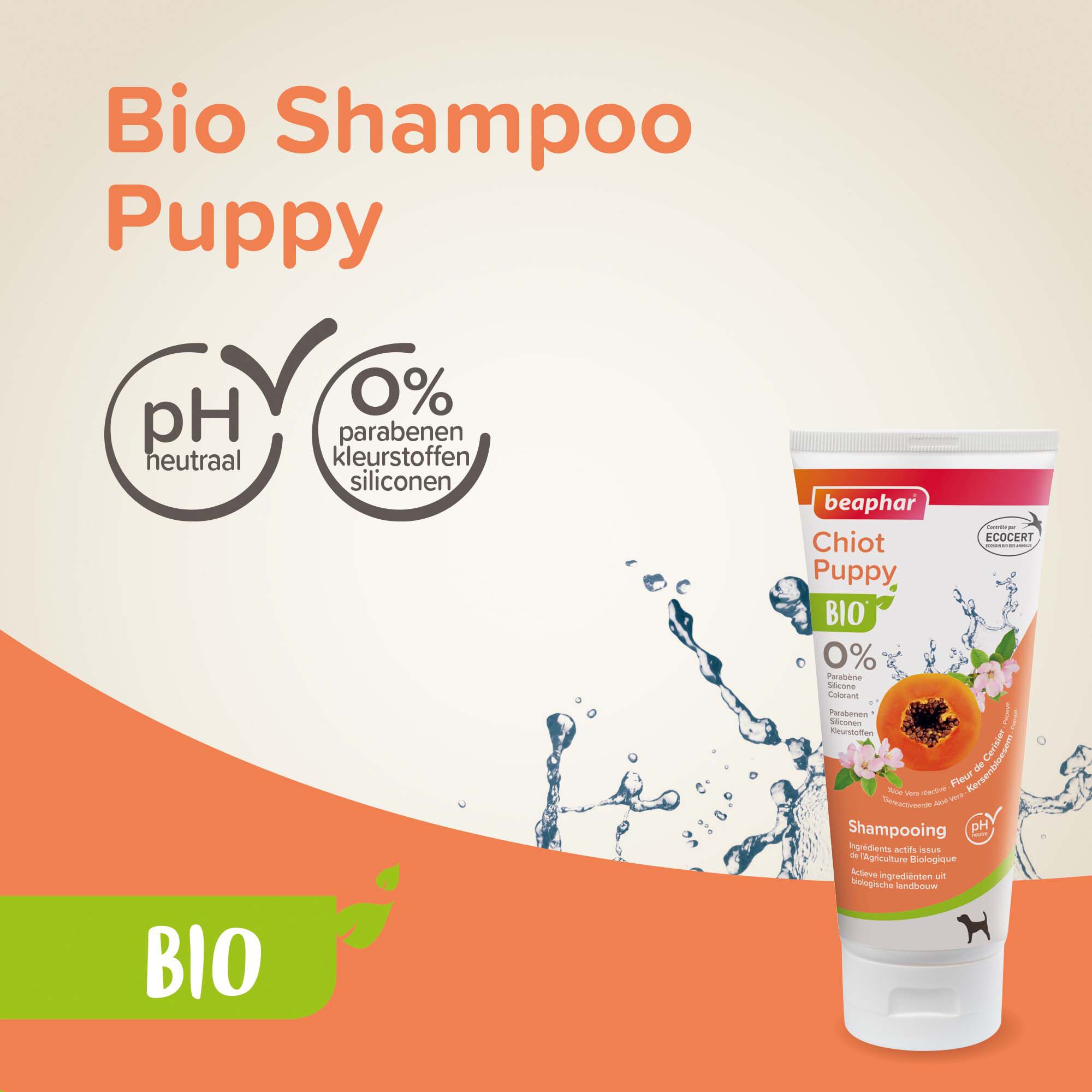 Beaphar  Bio Shampoo Pup - 200 - 17x6.8x3.5 cm