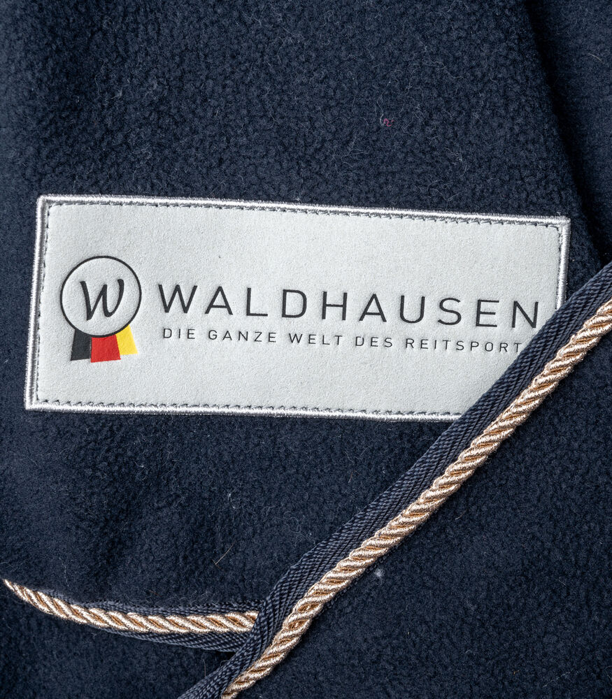 Waldhausen Zweetdeken Modern - Paardendeken - Rose Goud - 95.00 cm - Blauw - 4.00 cm - 125/175 - 40.00 cm