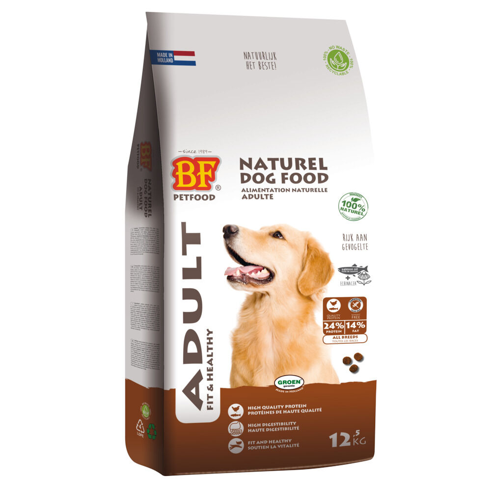 BF Petfood Adult Krokant - Hondenvoer - 12.50 - gevogelte