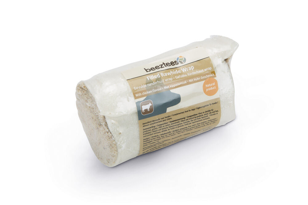 Beeztees Rawhide Wrap- Hondensnack Beeztees Rawhide Wrap- Hondensnack