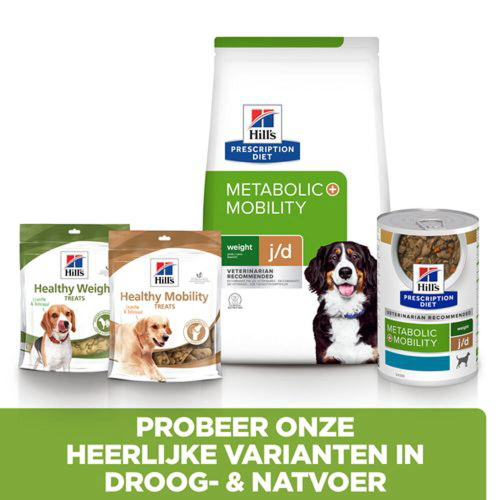 Hill's Prescription Diet Metabolic+Mobility j/d - Hondenvoer - Kip - 12 kg