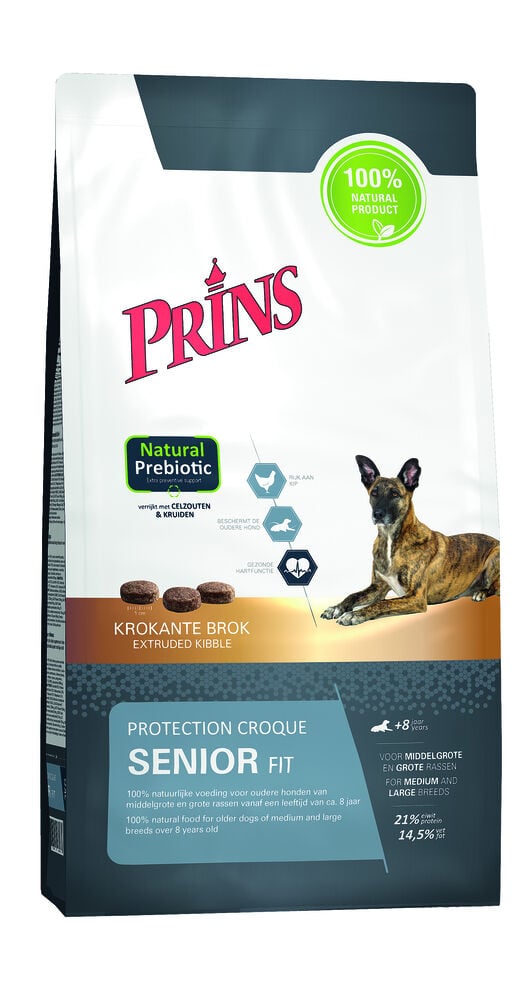 Prins Protection Croque Senior Fit - Hondenvoer - 10.00 - kip
