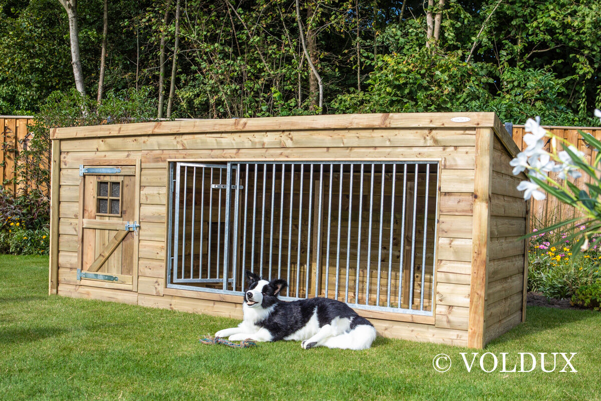 Voldux Luna - Hondenkennel - 132x130x342 cm - XL