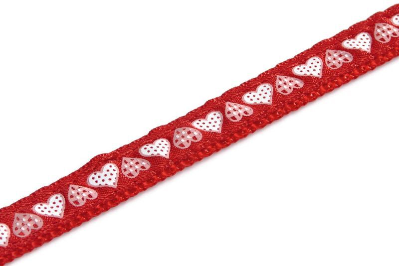 BEEZTEES Hearts - Kittentuigje - 20.50 cm - Rood - 10 mm - 14.00 cm - 100.00 cm - 3.00 cm