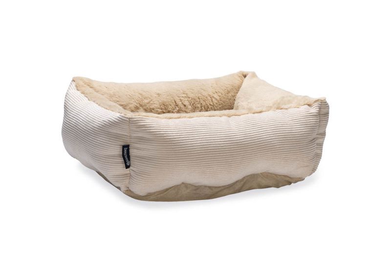 Beeztees Moza - Ligbed - Wit - 15x48x37 cm Beeztees Moza - Ligbed - Wit - 15x48x37 cm