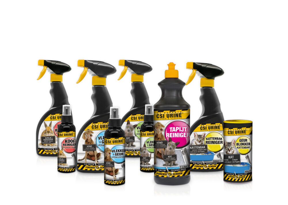 CSI Urine Spray Kat - Kitten - Geurverwijderaar - 17.00 cm - 150.00 - Zwart - 4.60 cm - 4.60 cm