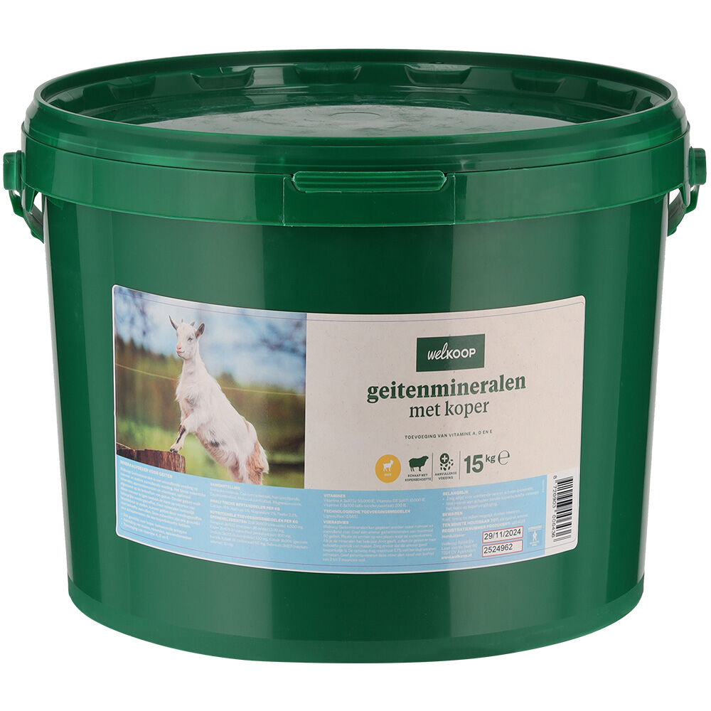Welkoop Geitenmineralen met koper - Mineralensupplement - 15