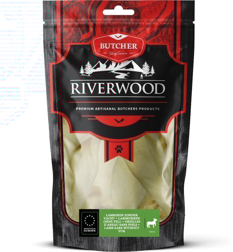 Riverwood Butcher Shop Series Lamsoren - Hondensnack Riverwood Butcher Shop Series Lamsoren - Hondensnack
