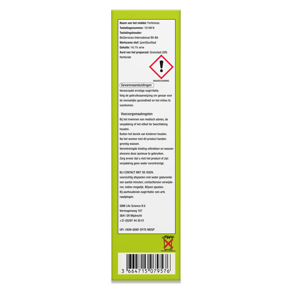 Protect Garden Mos Fertimoss - Tegen mos - 2.8