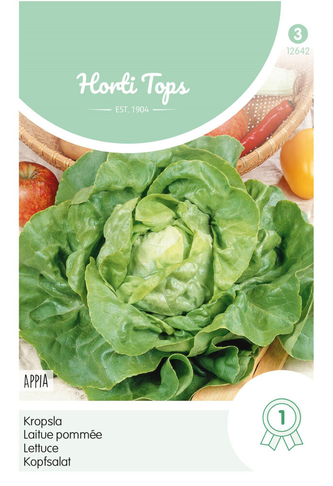 Hortitops Kropsla Lactuca sativa Appia - Groentezaden Hortitops Kropsla Lactuca sativa Appia - Groentezaden
