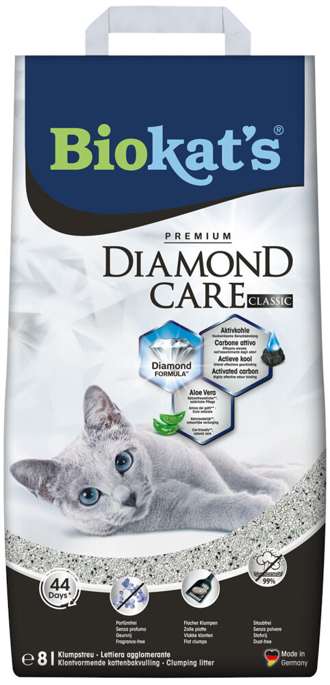 Biokat's Diamond Care Classic - Kattenbakvulling Biokat's Diamond Care Classic - Kattenbakvulling