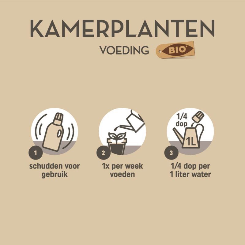 Pokon Bio Kamerplanten voeding - Siertuinmeststof - 1