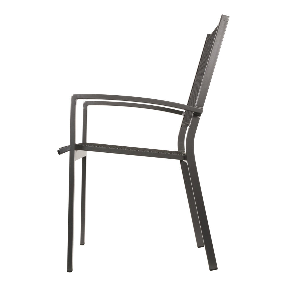 Mojito - Stapelstoel - Grijs - 1x65x55 cm