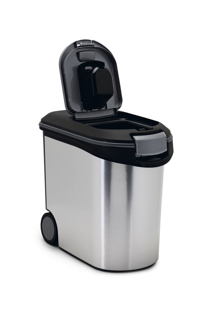 Curver Hond - Voercontainer - 35.00 l - 43.00 cm - Zilver - 50.00 cm - 28.00 cm