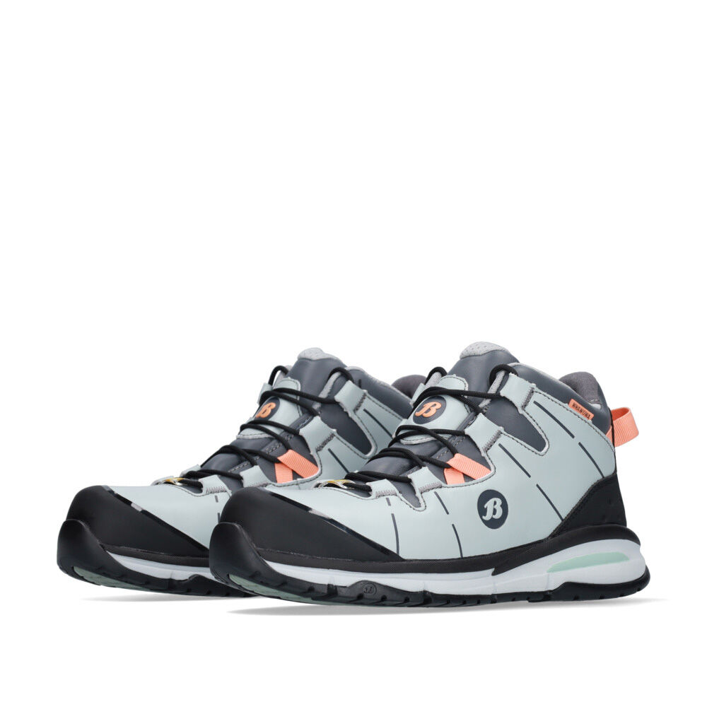 Bata Whawowa Ada - Smalle Leest - Werkschoenen - Storm grijs - 34 - S3