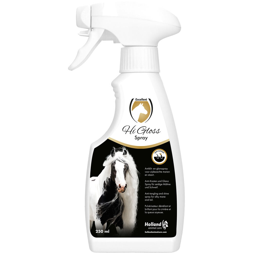 Excellent Hi Gloss Spray - Vachtverzorging Paard