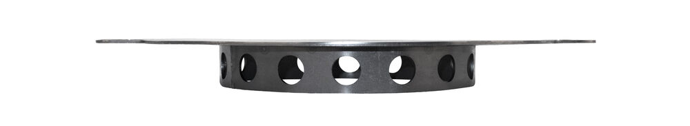 Bonfeu Bongiano SP/LP, Bontino en Boncarre - Bakplaat - Rond - Zwart - Staal - 40 cm