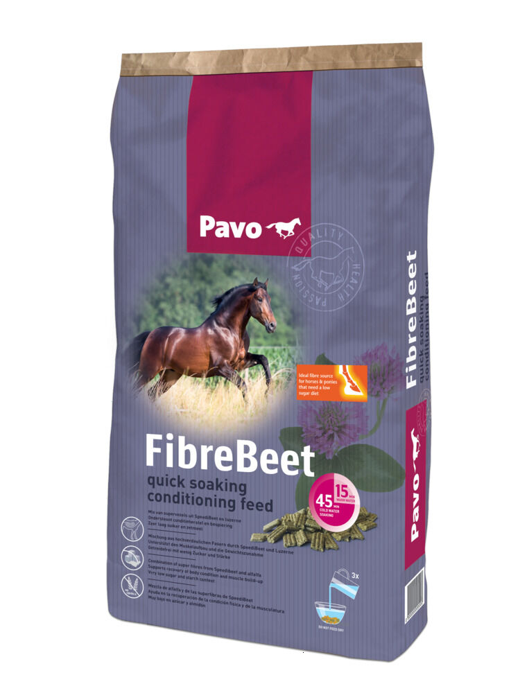 Pavo FibreBeet - Basisvoeding - 15 kg - Zak