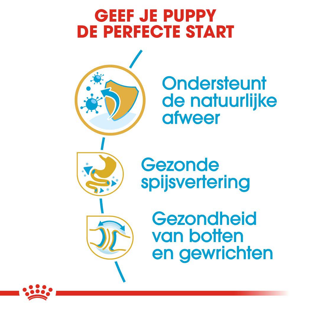 Royal Canin Bulldog Puppy - Hondenvoer - 3 - gevogelte