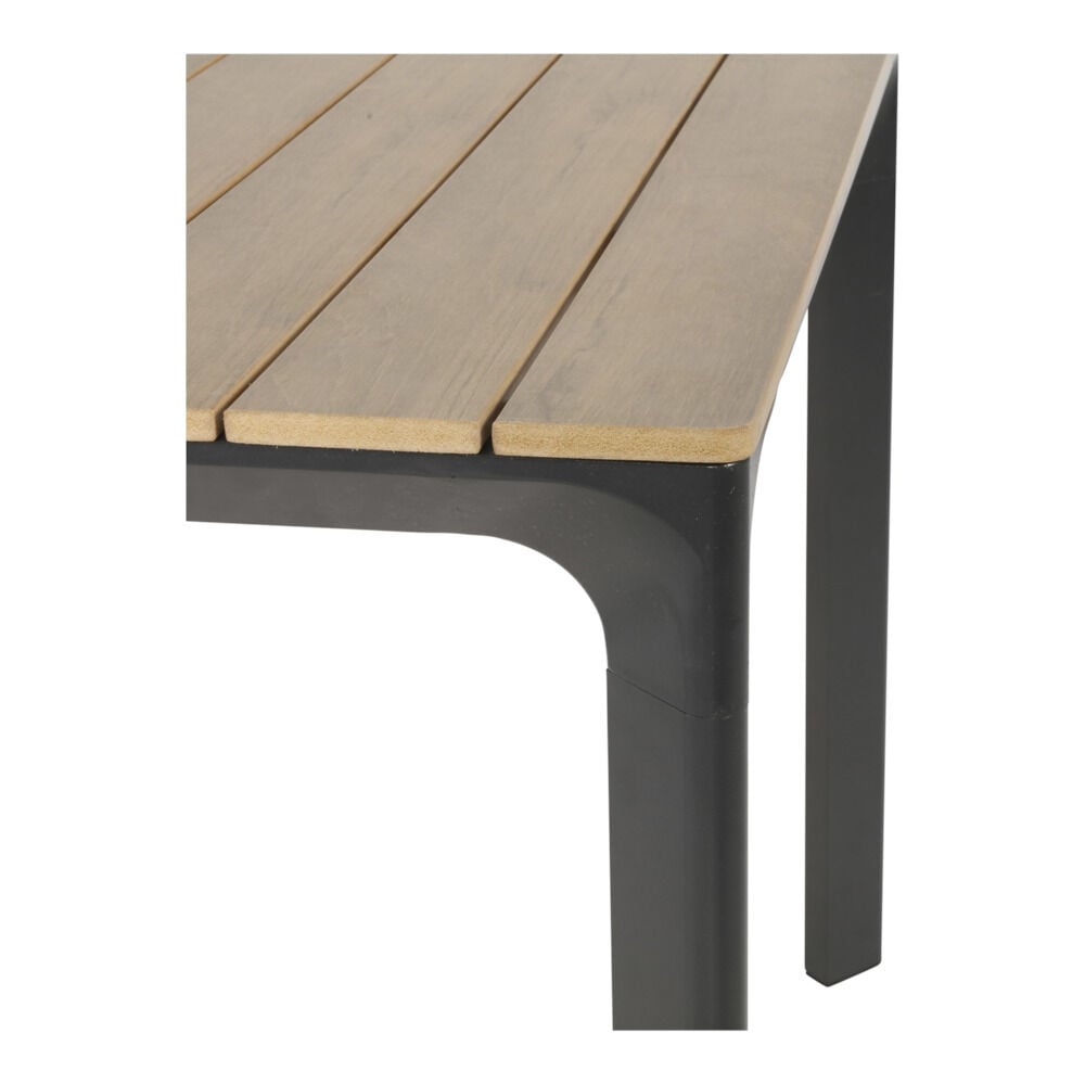 Lesli Living Arezzo - Tuintafel - Teaklook - 1x90x90 cm