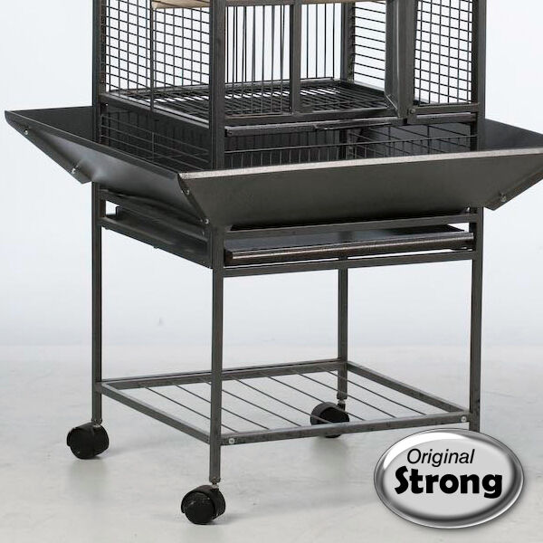 Strong Villa Helios - Papegaaienkooi - 144.00 cm - Grijs - 69.00 cm - 69.00 cm