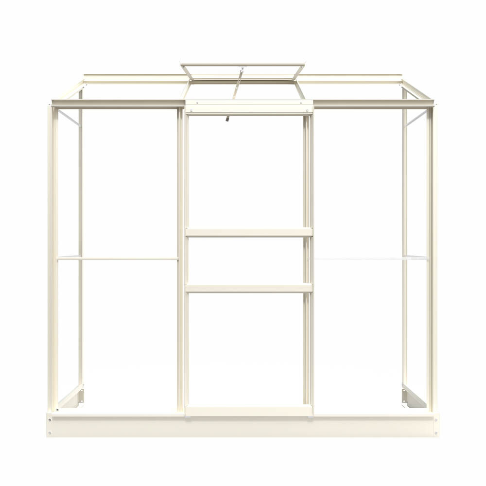 Royal Well Emma II - Muurkas - 194.00 cm - Wit - Veiligheidsglas - 194.00 cm - 69.00 cm
