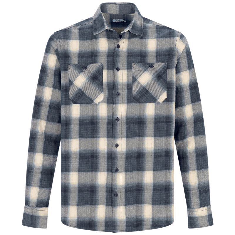 Veleste Tren - Overhemd - 2XL - Blauw
