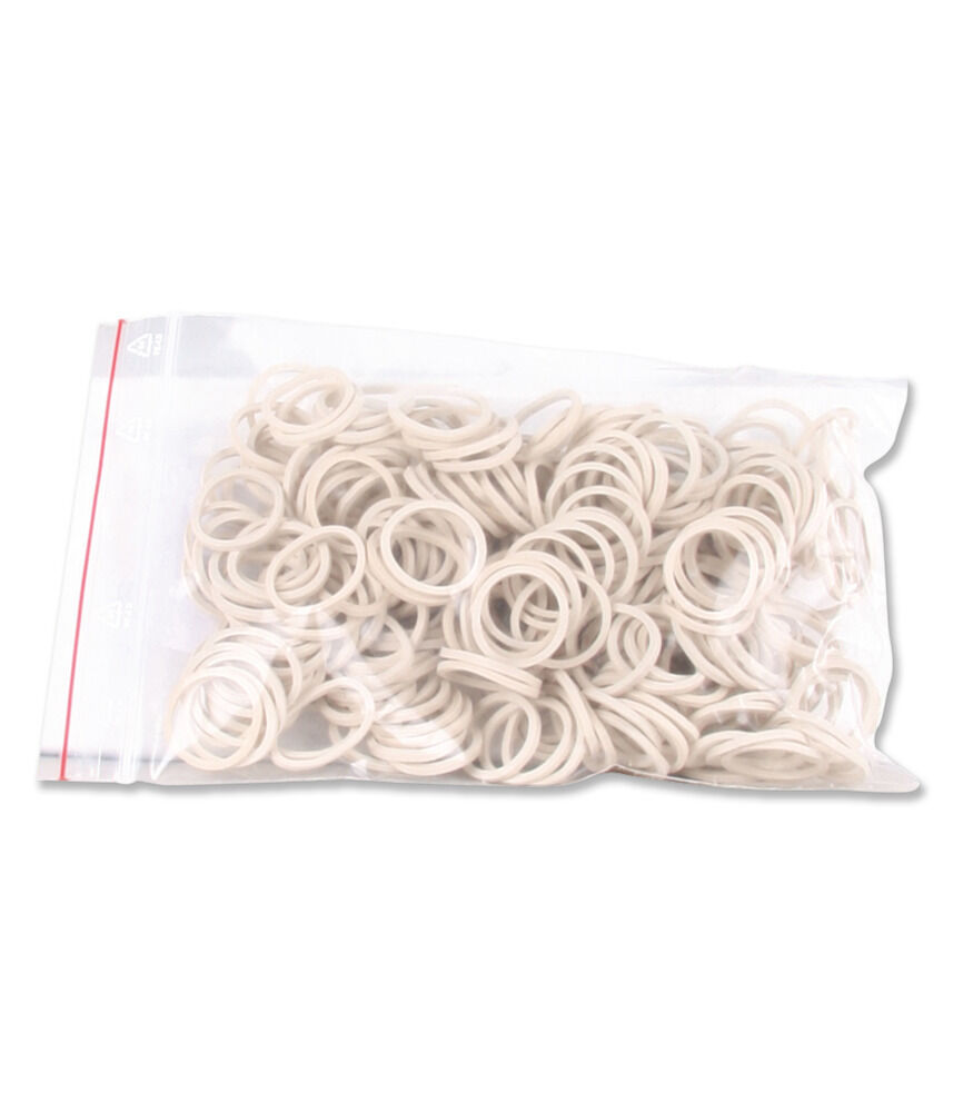 Waldhausen Manenelastiekjes - Paard - Wit - 12x7x3.5 cm