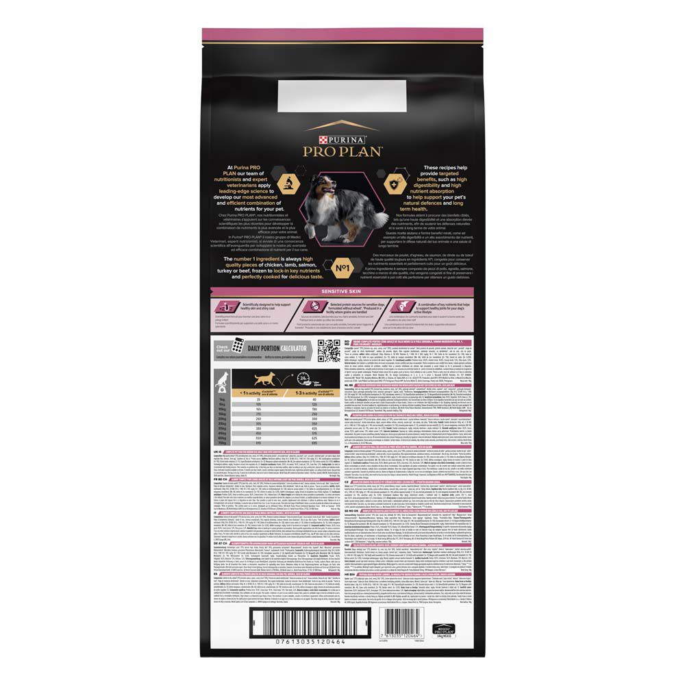 PRO PLAN Sensitive Skin Adult Medium - Hondenvoer - 14 - zalm