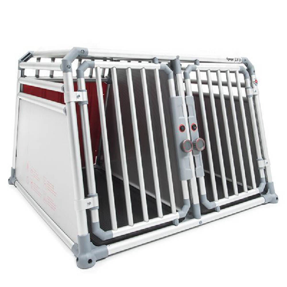 4Pets Pro 22 - Autobench - voor 2 Honden