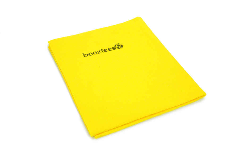 Beeztees Hondenhanddoek - 3.00 cm - geel - 24.00 cm - 30.00 cm