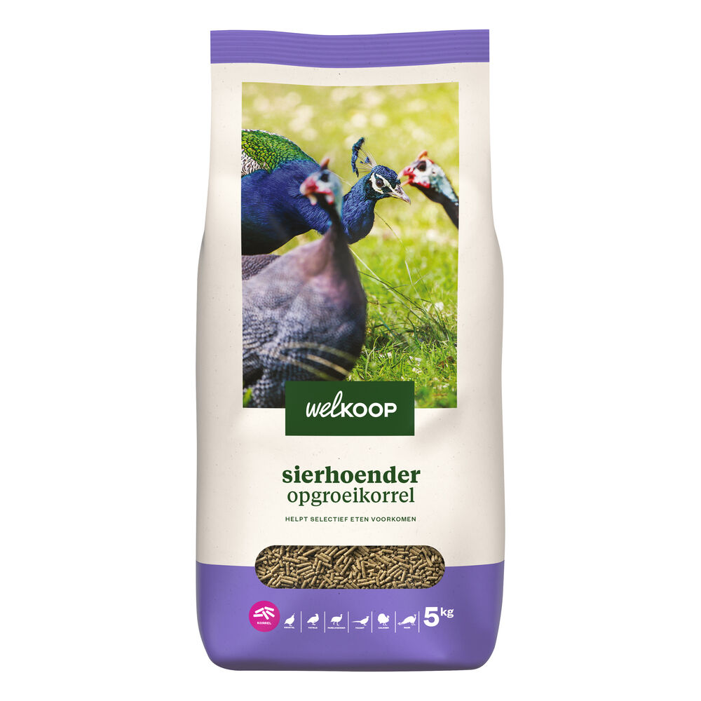 Welkoop Opgroeikorrel - Sierhoendervoer Welkoop Opgroeikorrel - Sierhoendervoer