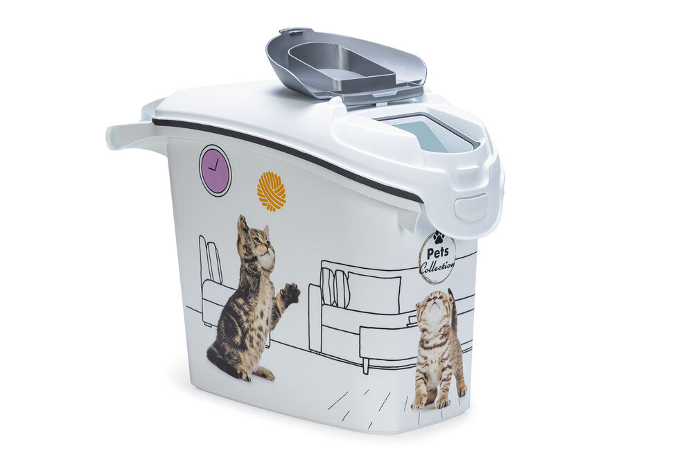 Curver Kat - Voercontainer - 15 l - Wit - 1x23x1 cm