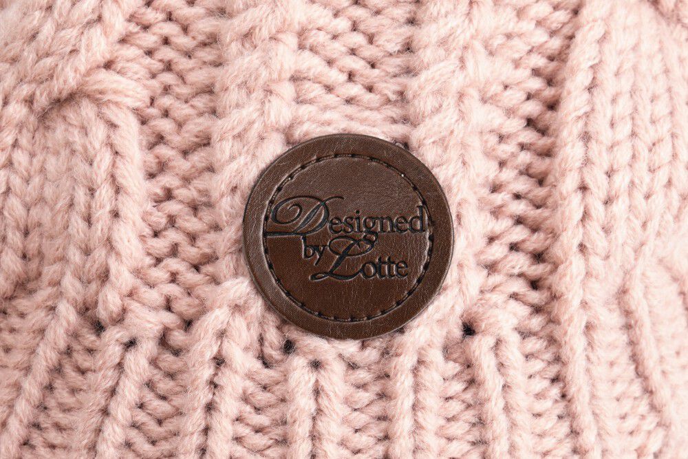 Designed by Lotte Haida - Hondentrui - roze - 20 cm - 2XS