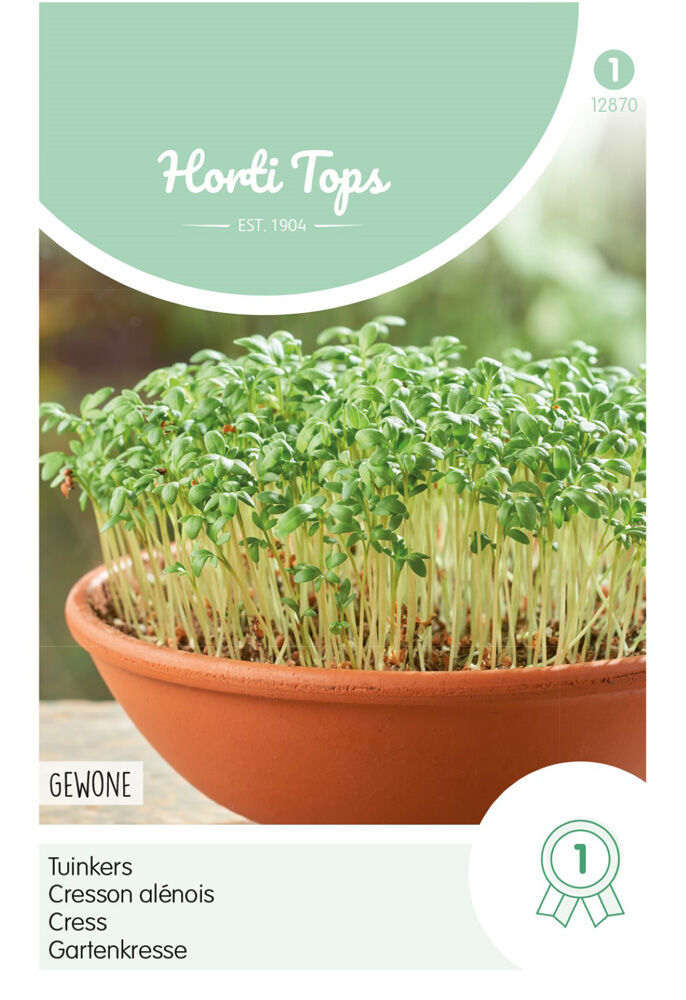 Hortitops Tuinkers Lepidium sativum Gewone - Groentezaden Hortitops Tuinkers Lepidium sativum Gewone - Groentezaden
